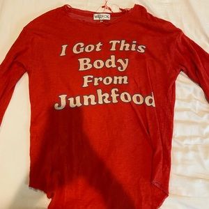 WildFox Graphic Sweater